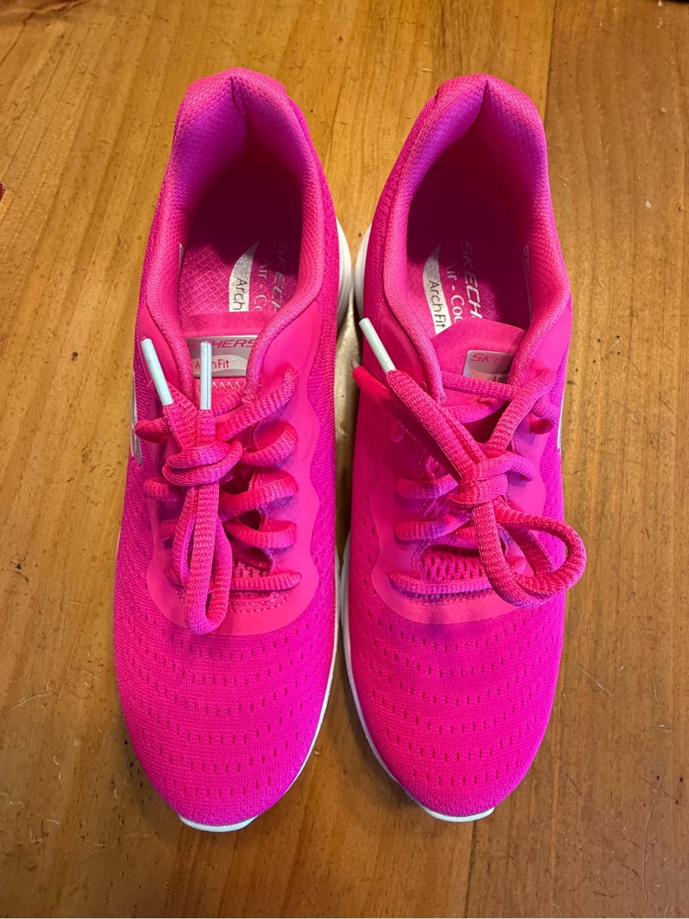 Skechers Arch Fit infinity cool Pink Sz 9 - Picture 5 of 9
